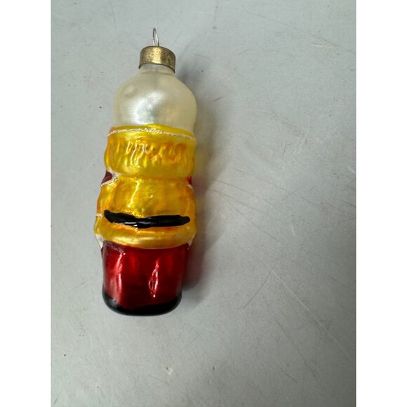 Vintage Glass Nutcracker Soldier Christmas Ornaments Set Of 4 READ - Picture 6 of 10